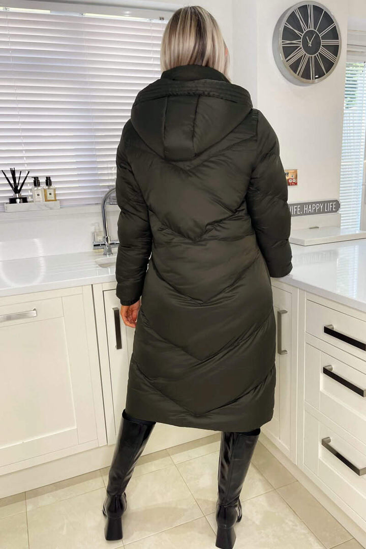 Willa | Women’s hooded long puffer coat
