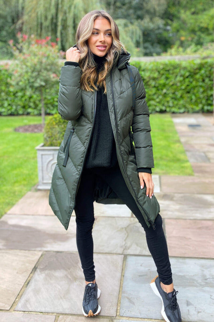 Blessy | Women’s longline padded coat