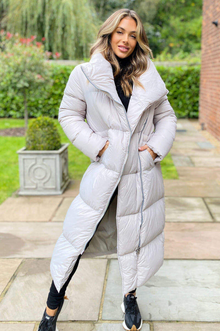 Brielle | Women’s wrap puffer coat