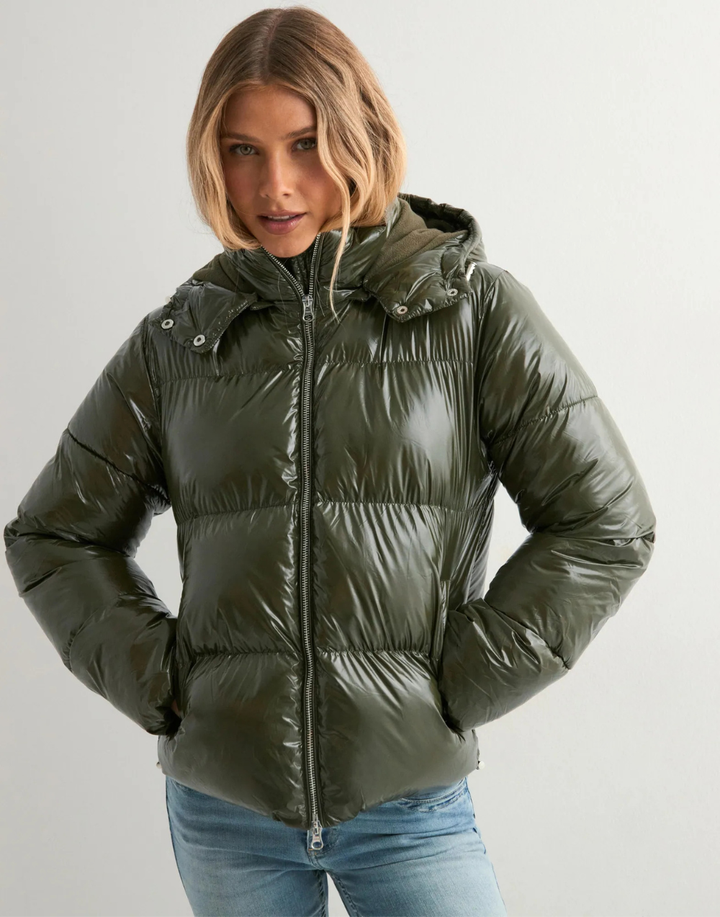 Jazmin | Women’s glossy padded puffer jacket