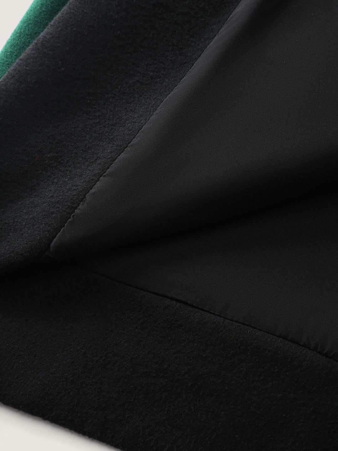 Mavey | Women’s color contrast belted lined coat