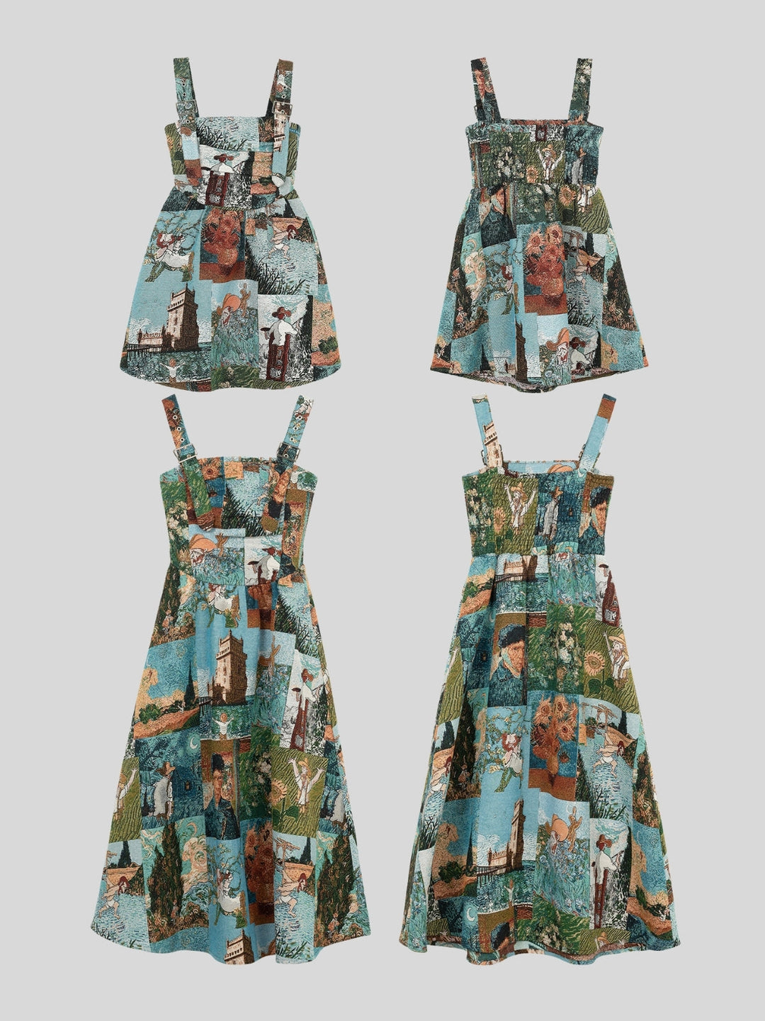 Wendy | Women's jacquard printed dress