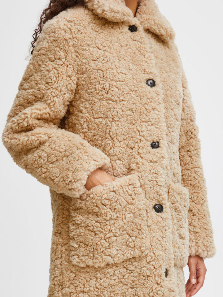 Jonna | Women’s long teddy coat