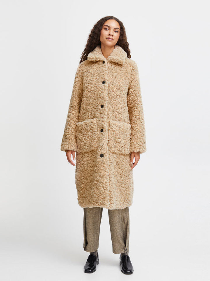 Jonna | Women’s long teddy coat