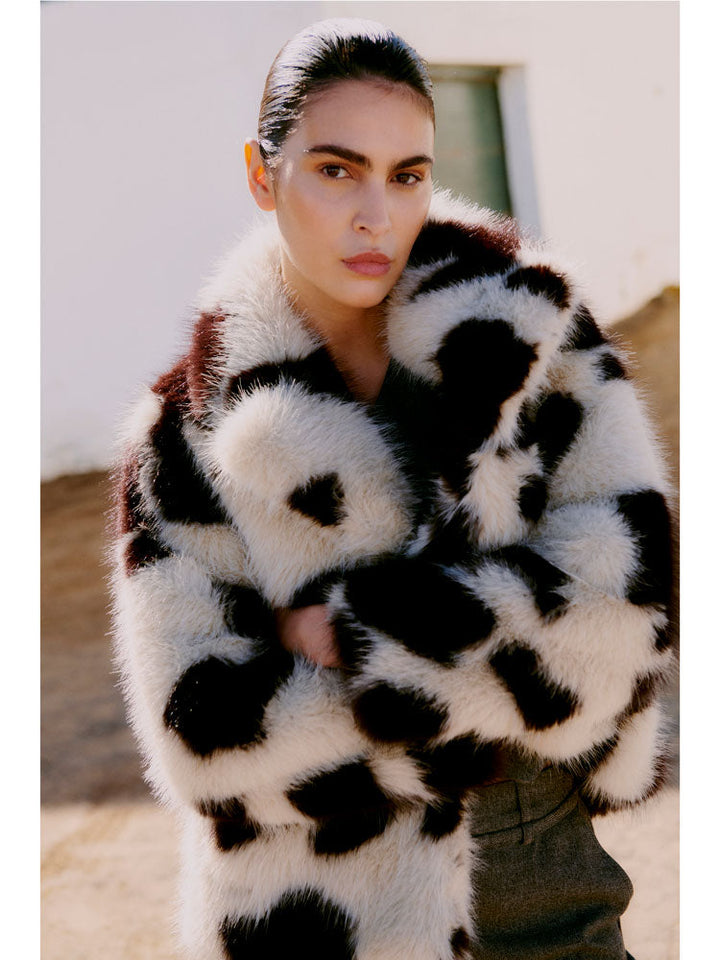 Daffodil | Women’s patterned short coat