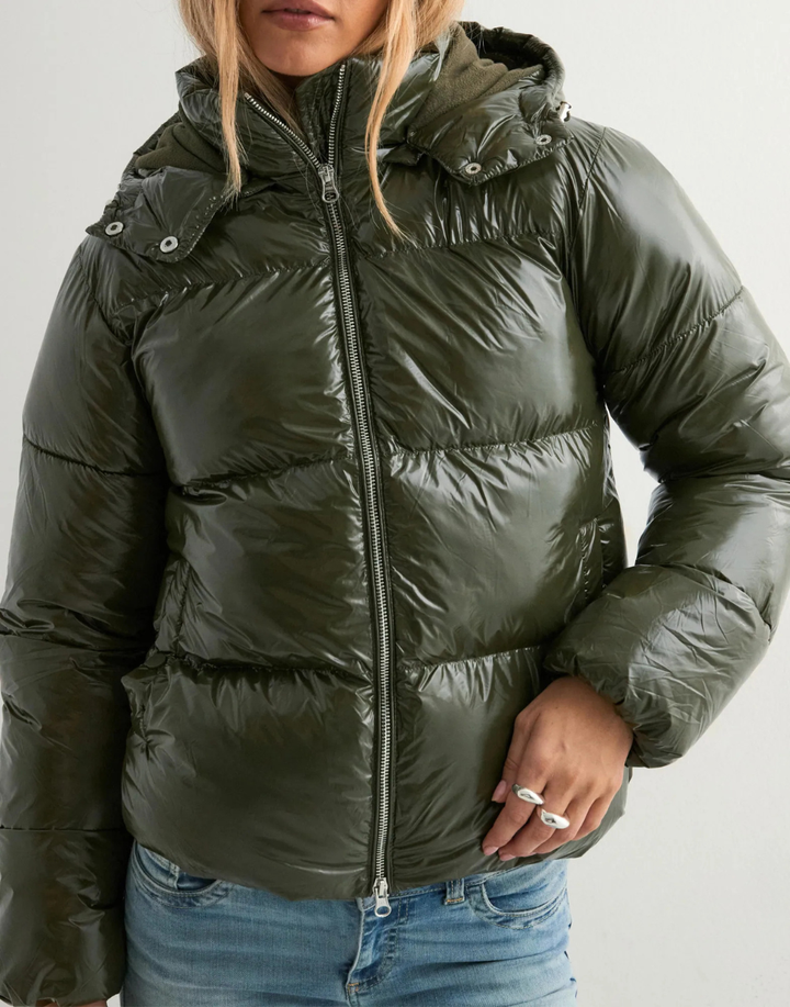 Jazmin | Women’s glossy padded puffer jacket
