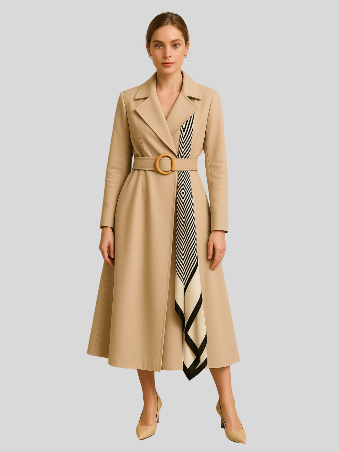 Megan | Women's slim trench coat