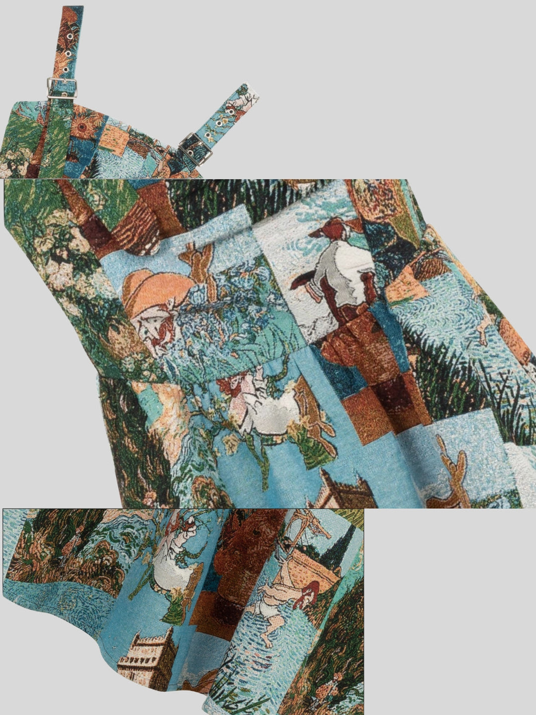 Wendy | Women's jacquard printed dress