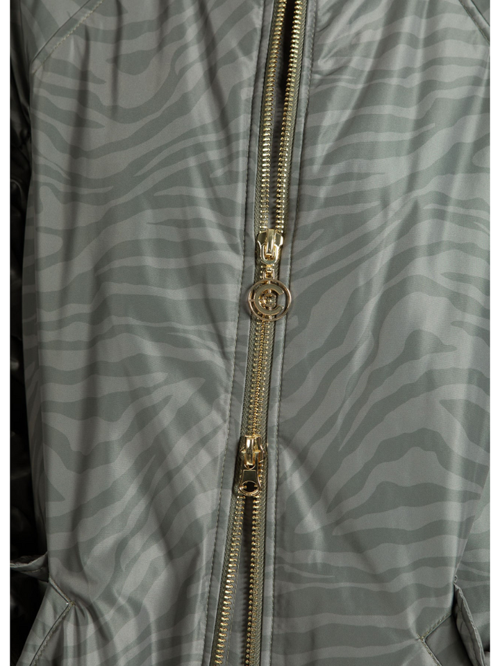 Anastasha | Women’s zebra print bomber jacket