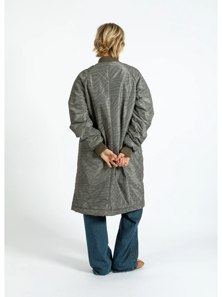 Anastasha | Women’s zebra print bomber jacket