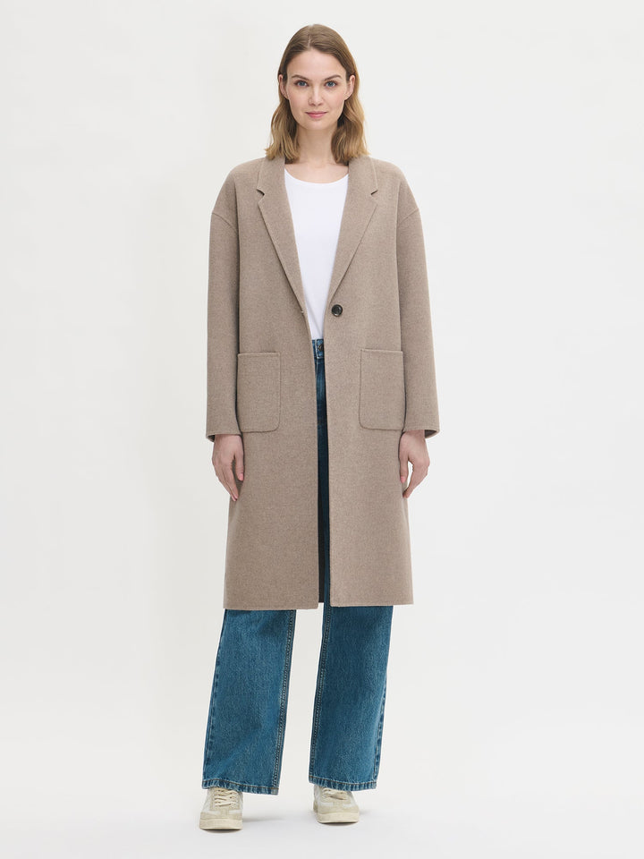 Yelena | Women’s classic wool-blend overcoat