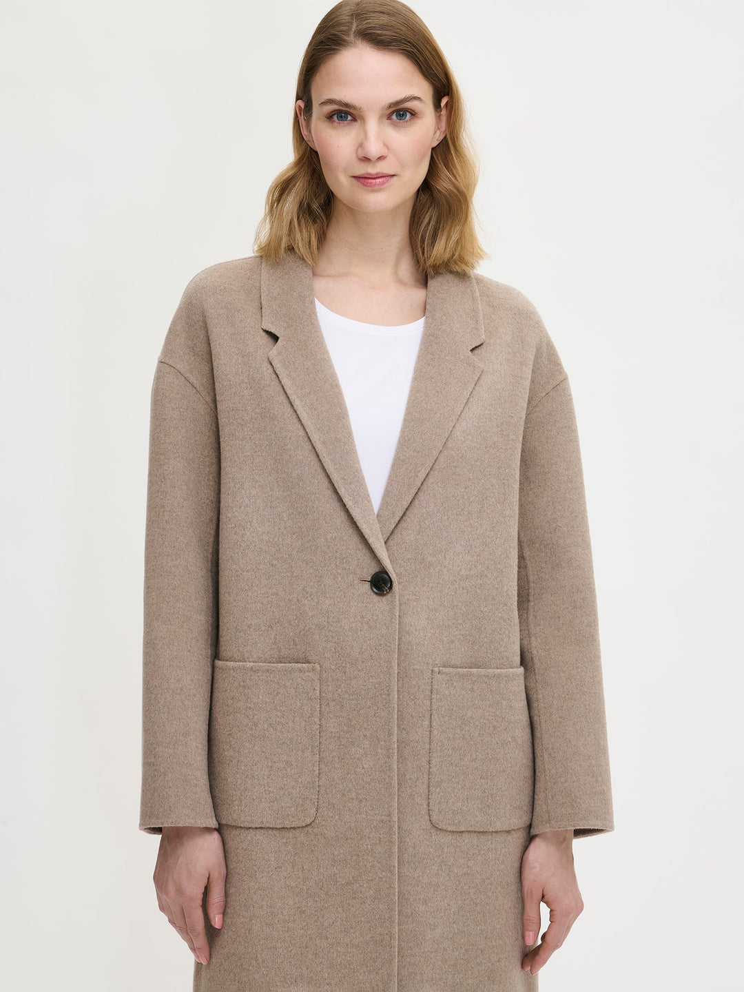 Yelena | Women’s classic wool-blend overcoat