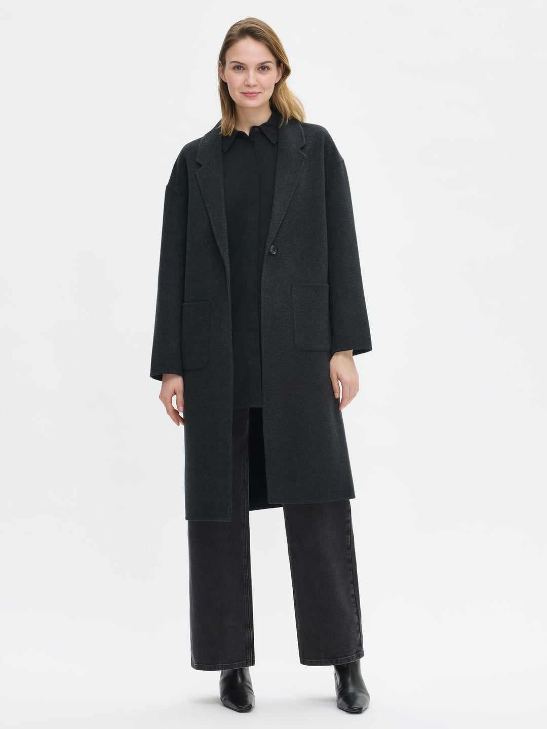 Sharmaine | Women’s classic wool blend overcoat