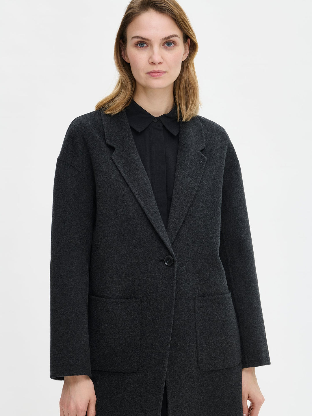Sharmaine | Women’s classic wool blend overcoat