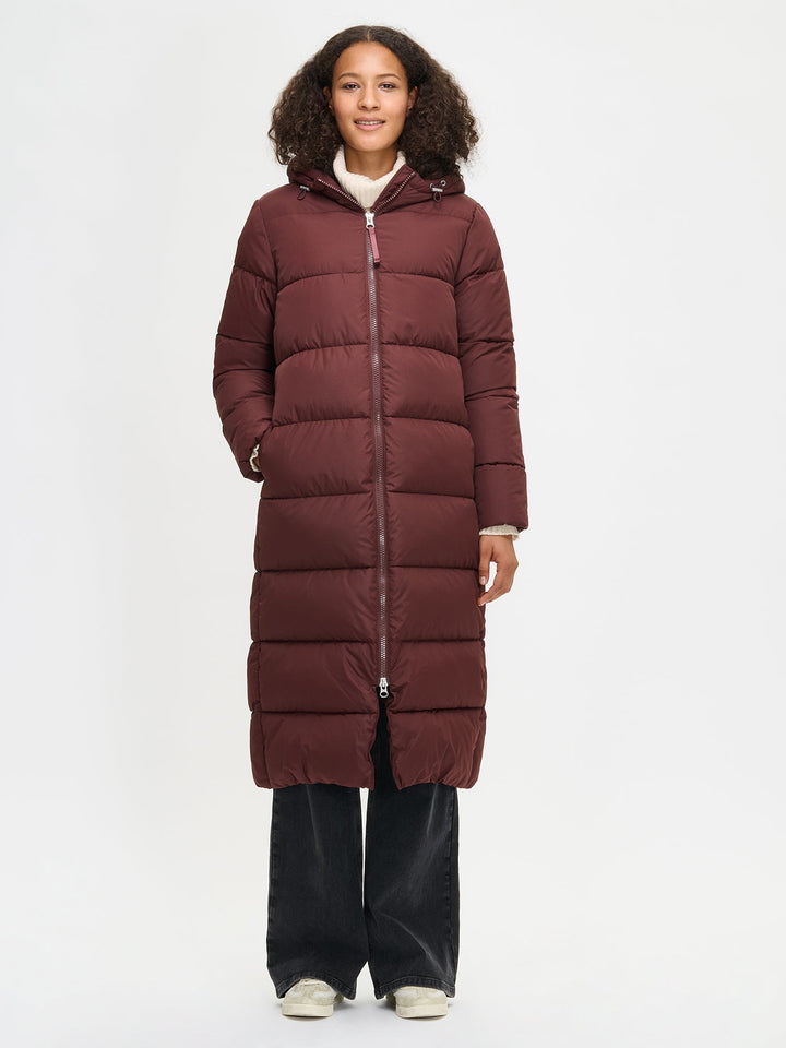 Tiana | Women’s long hooded puffer coat