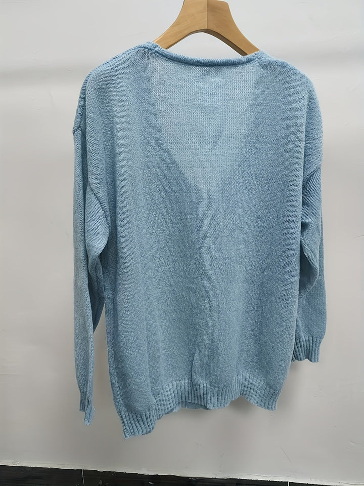 Abby | Women’s knit sweater with timeless design and versatile fit
