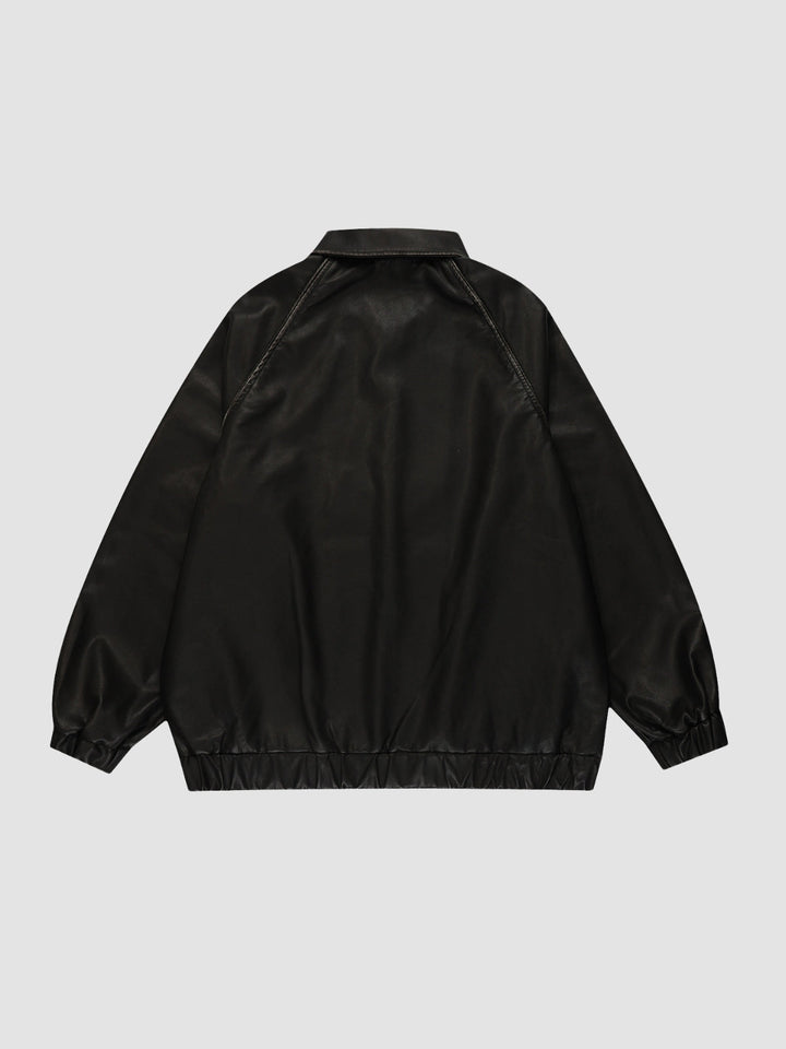 Taylor | Women's oversized leather jacket