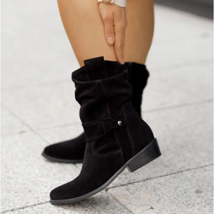 Ainsley | Women's suede slouch summer boots
