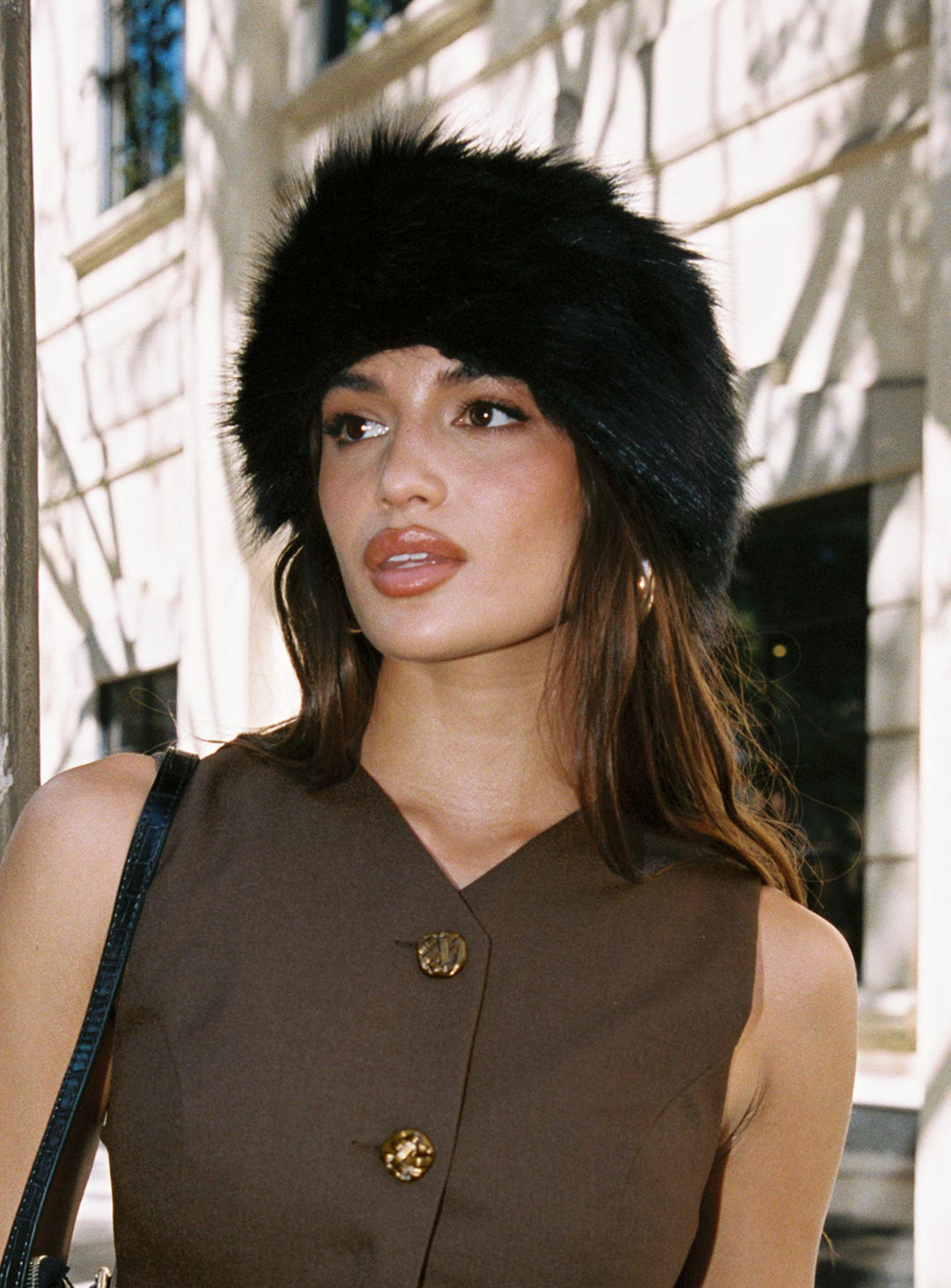 Rosalia | Women’s faux fur fluffy headband