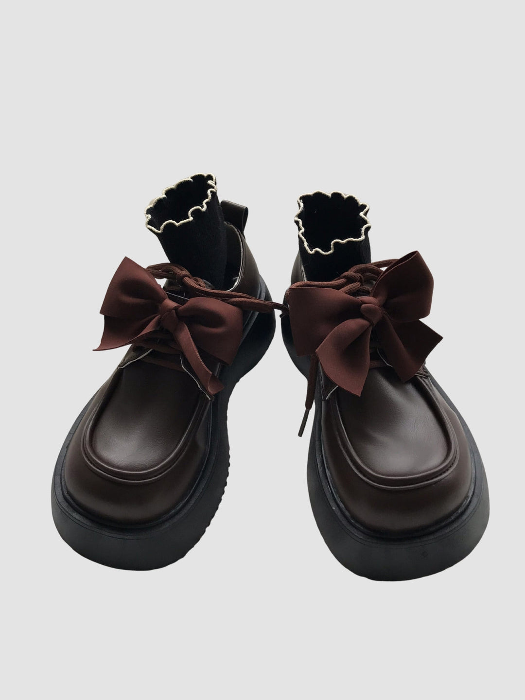 Miya | Women's bow leather shoes