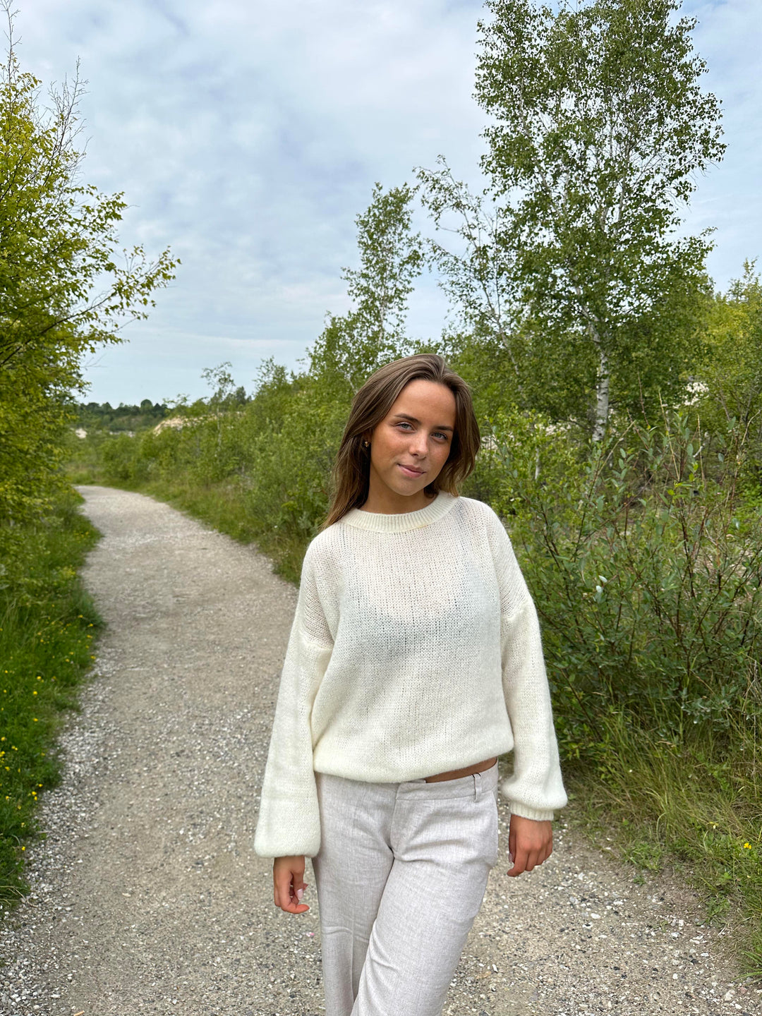 Blair | Women’s oversized knit with balloon sleeve design