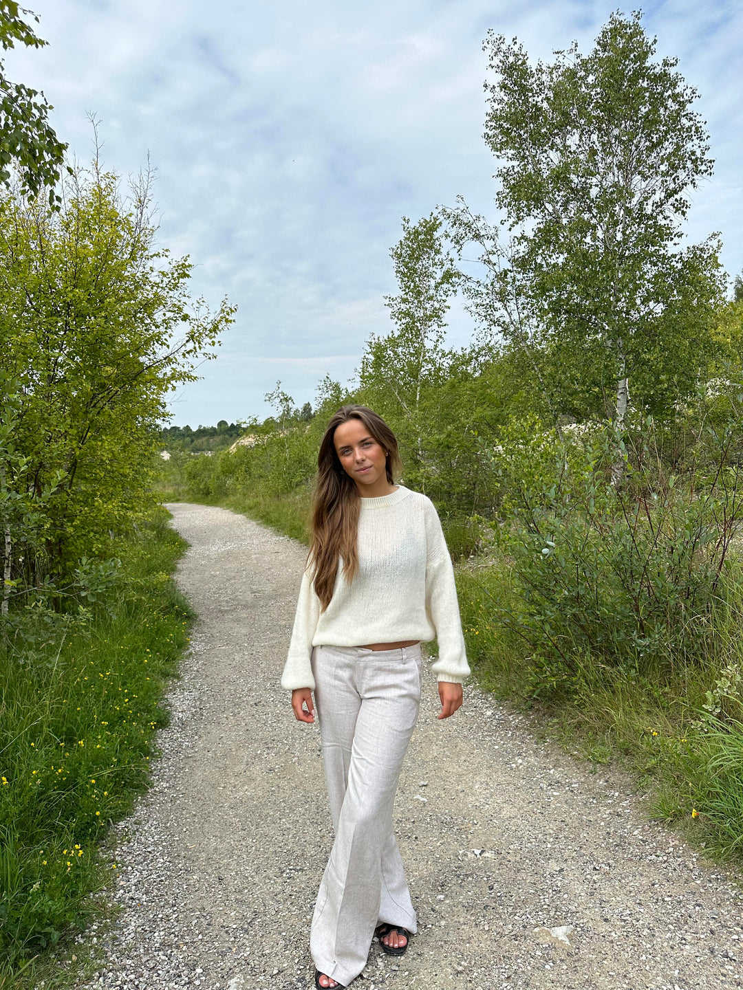 Blair | Women’s oversized knit with balloon sleeve design