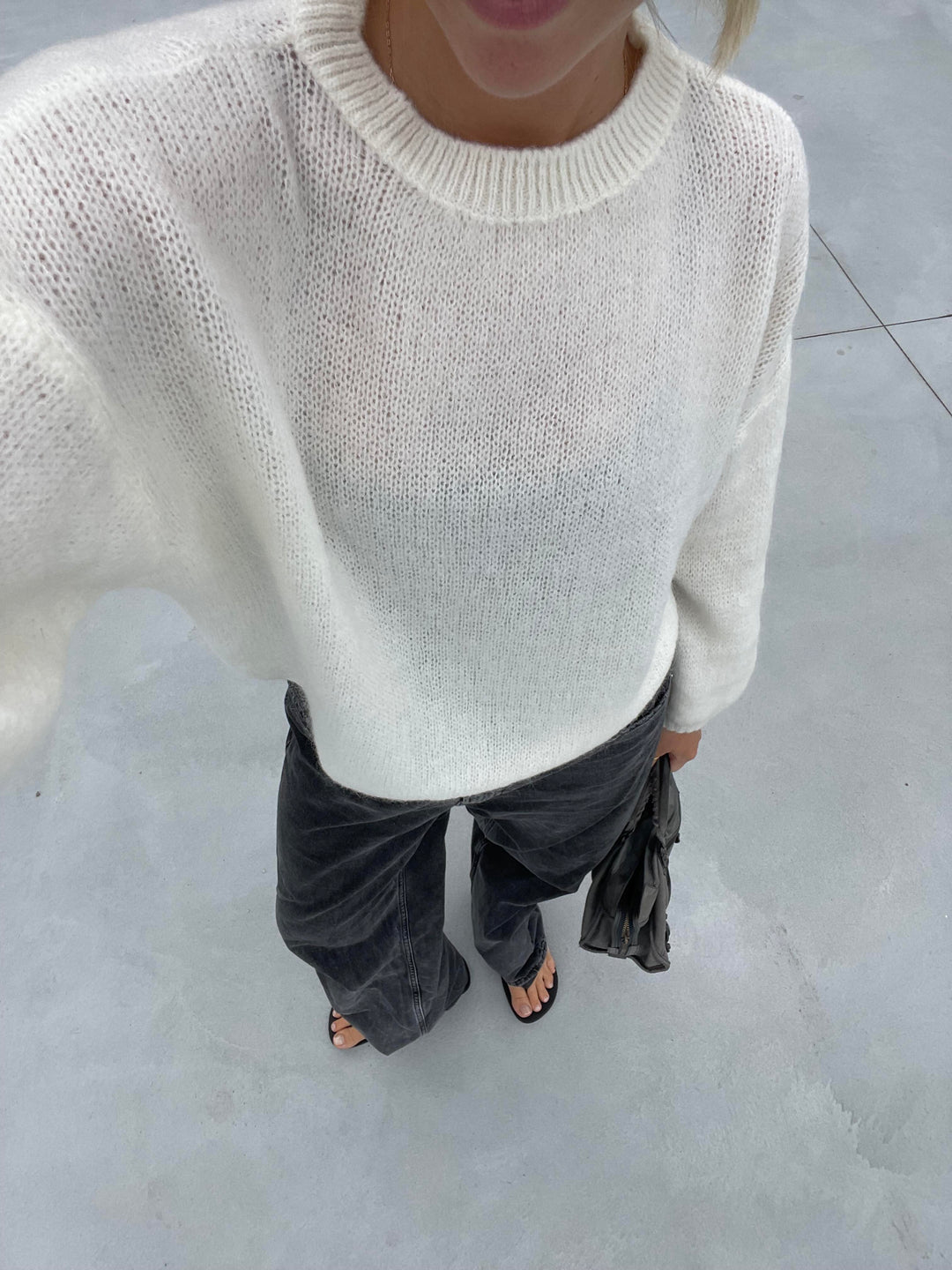 Blair | Women’s oversized knit with balloon sleeve design