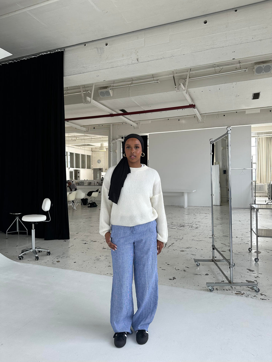 Blair | Women’s oversized knit with balloon sleeve design