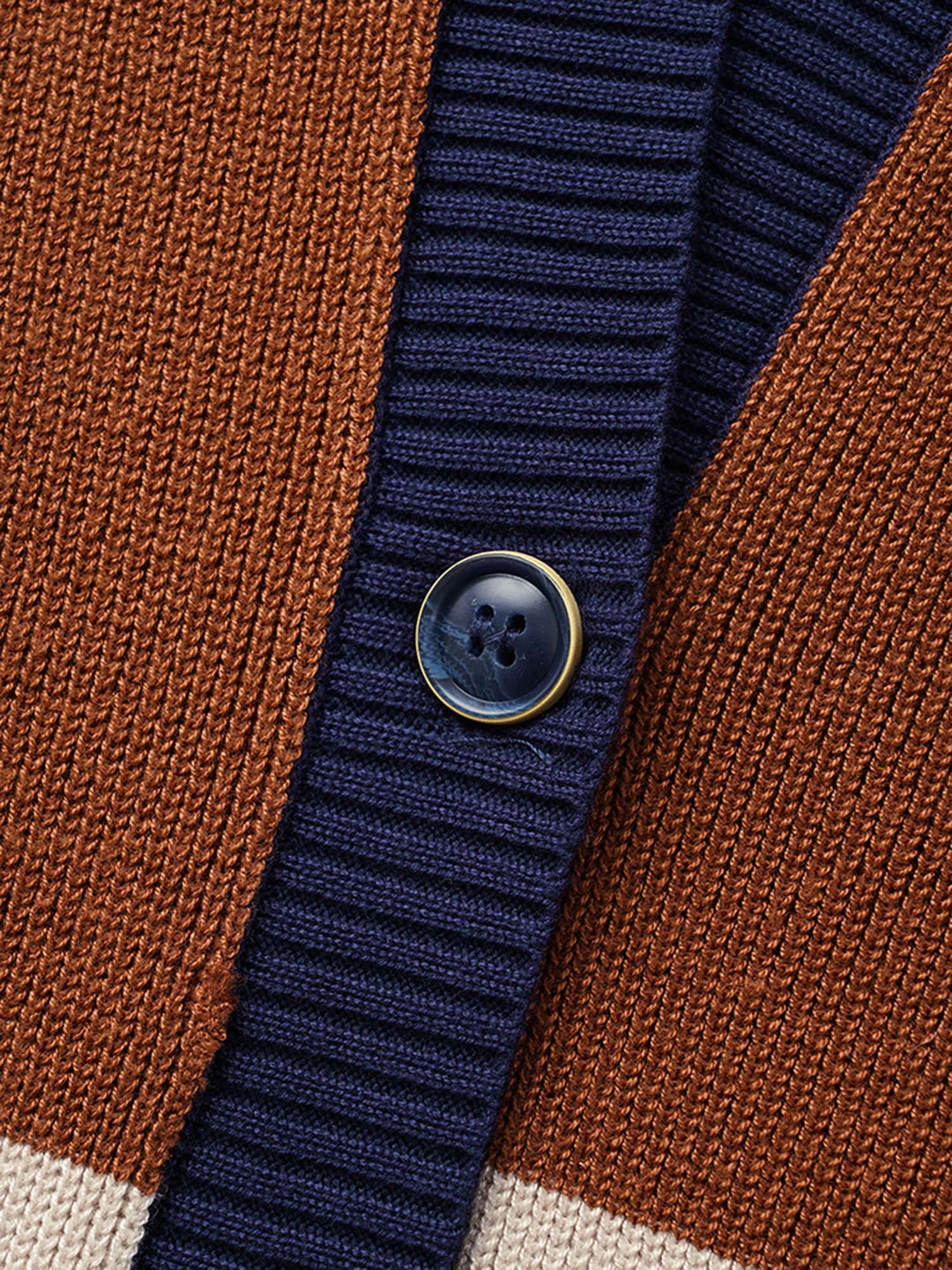 Amira | Women’s color block hooded knit cardigan