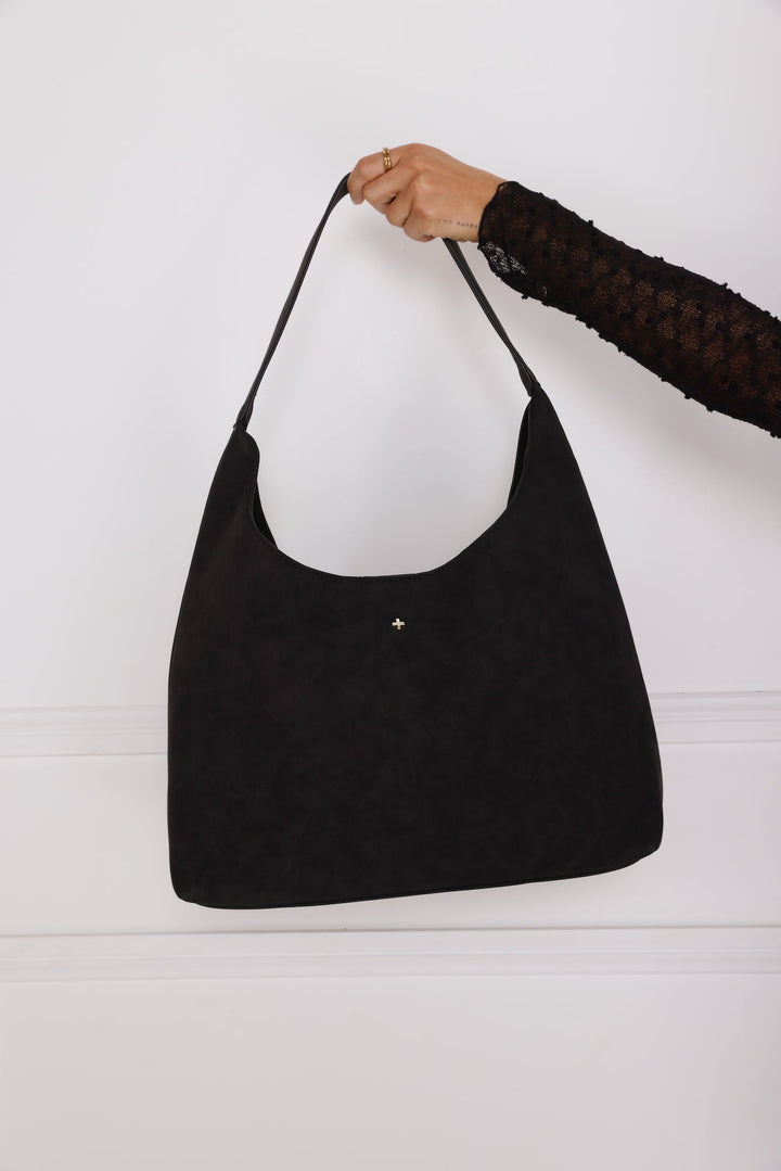 Kristine | Women’s hobo bag with slouchy faux suede design