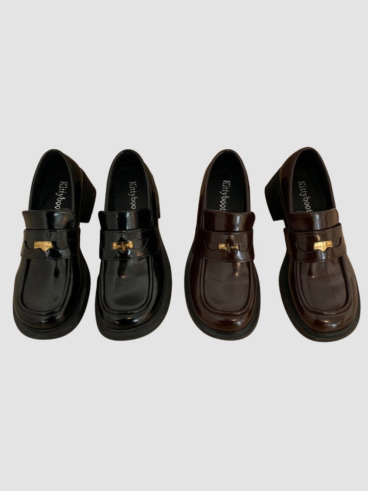 Glenda | Women's classic leather loafers shoes