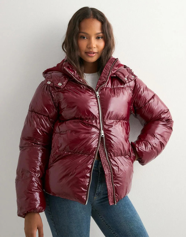 Jazmin | Women’s glossy padded puffer jacket