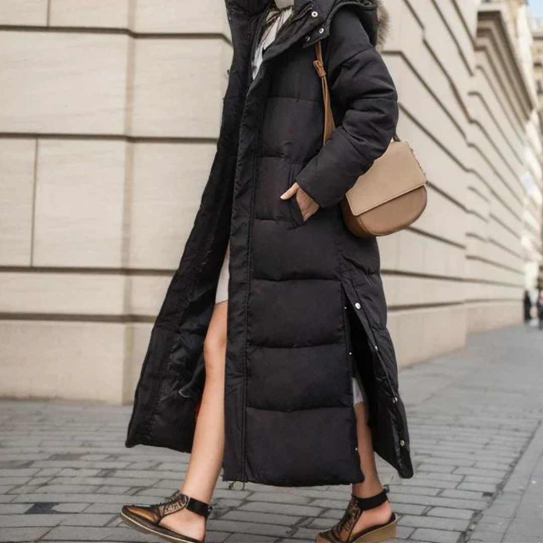 Jamaica | Women’s elegant winter coat with hood