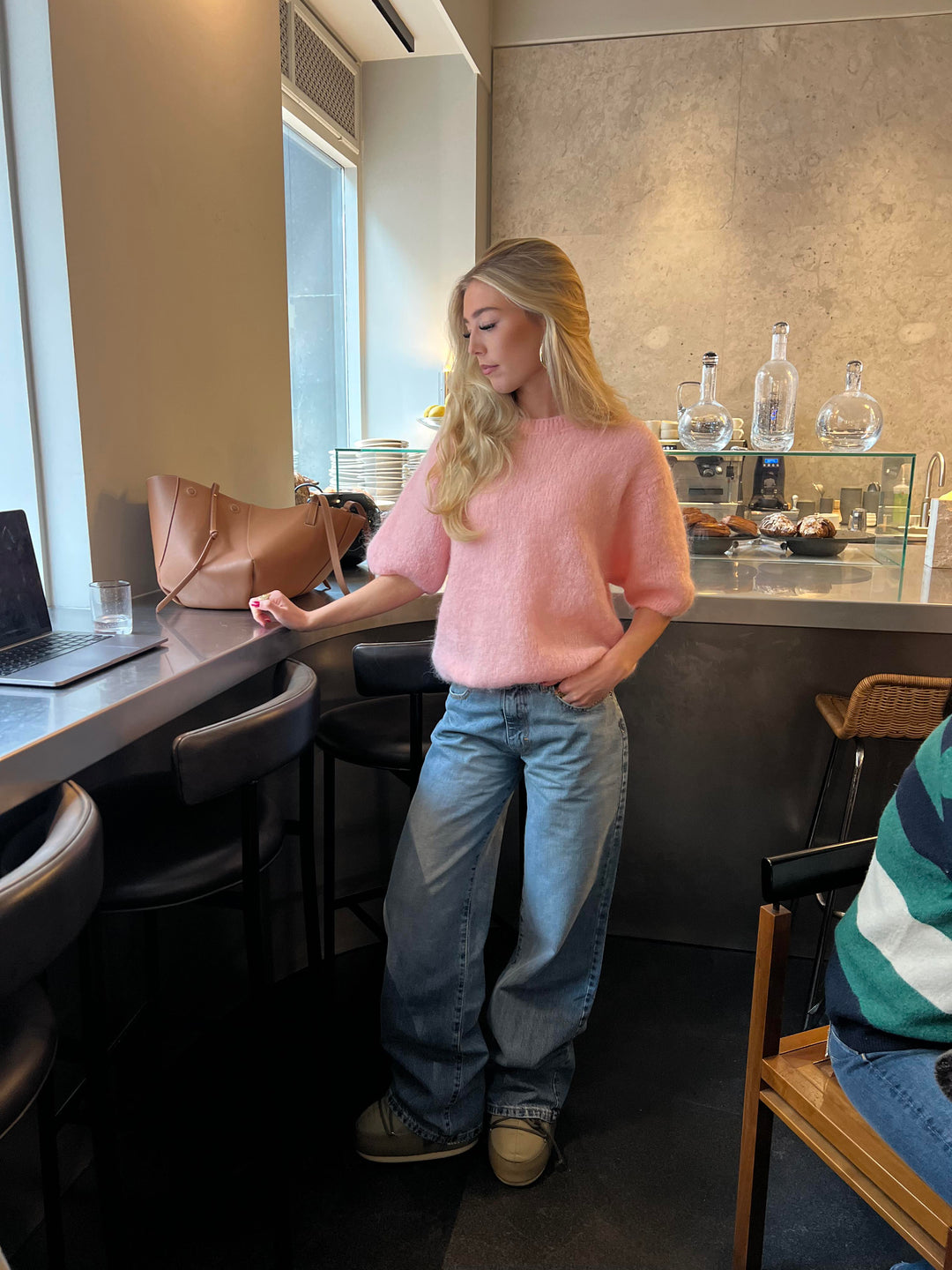 Faye | Women’s knit sweater with t-shirt fit design