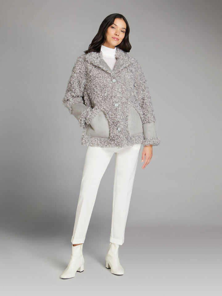 Janna | Women’s faux shearling jacket