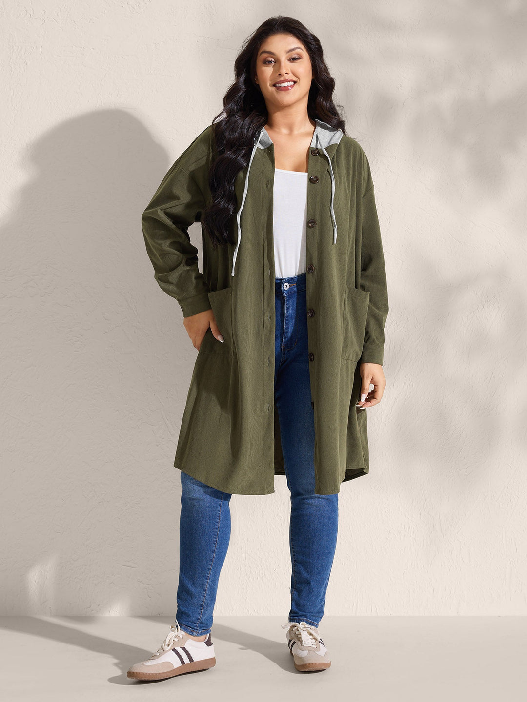 Winter | Women’s button-down patch pocket jacket
