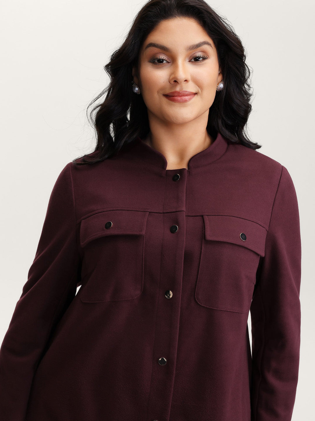 Xena | Women’s button-down patch pocket jacket