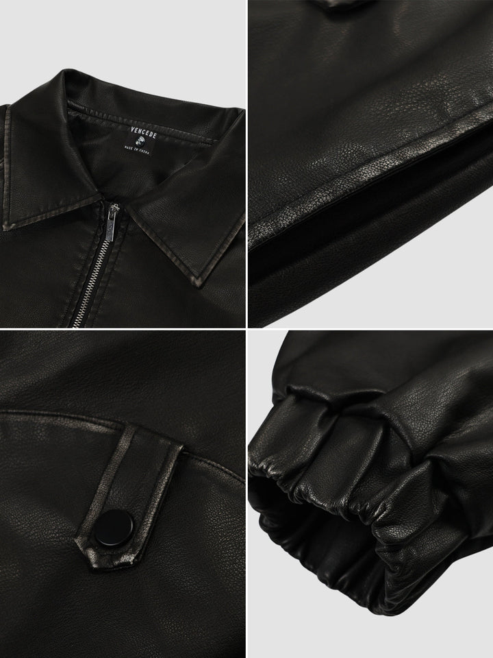 Taylor | Women's oversized leather jacket