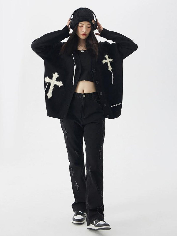 Margaret | Women's v-neck knitted cardigan