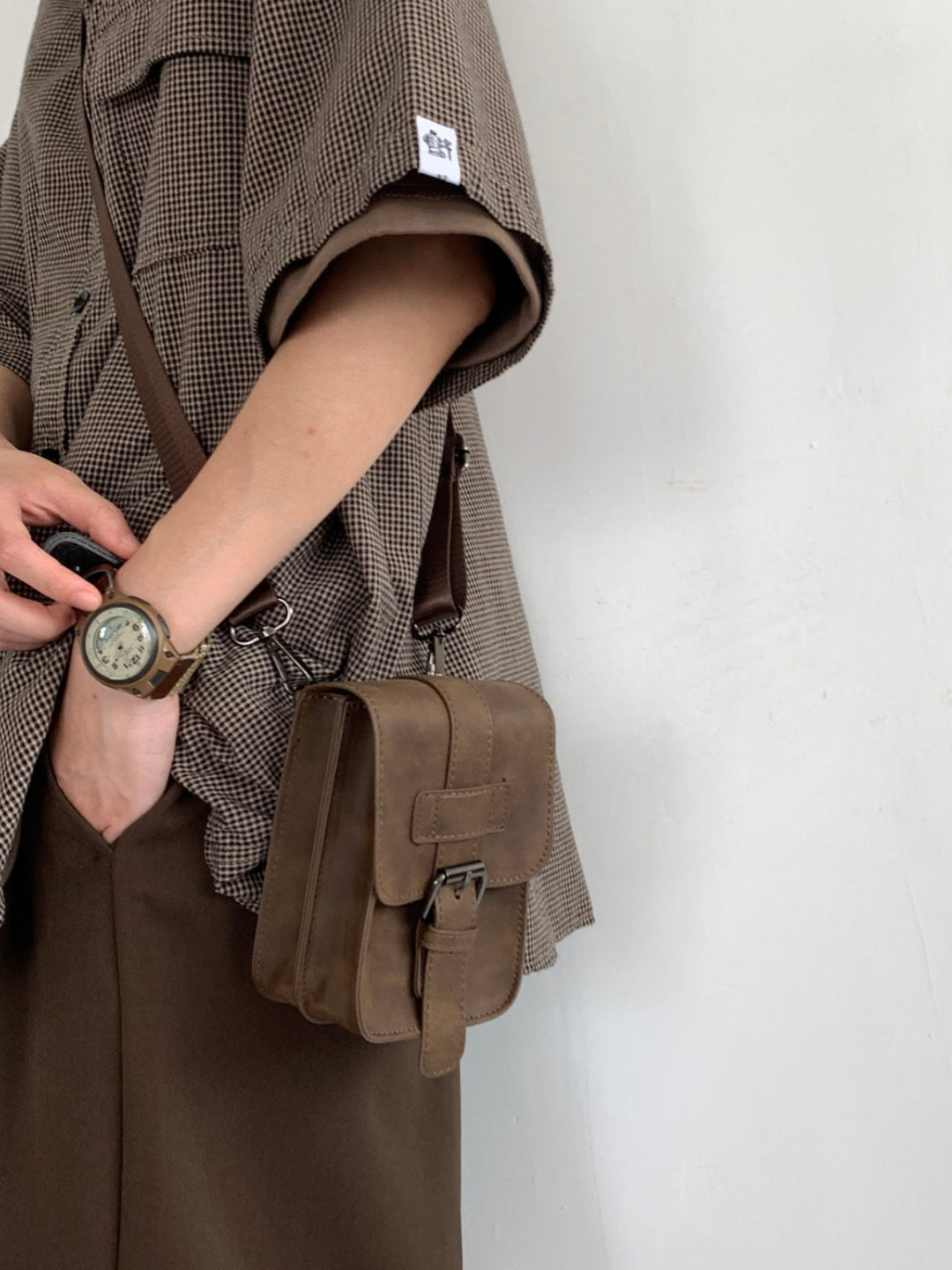 Susan | Women's retro bag with belt