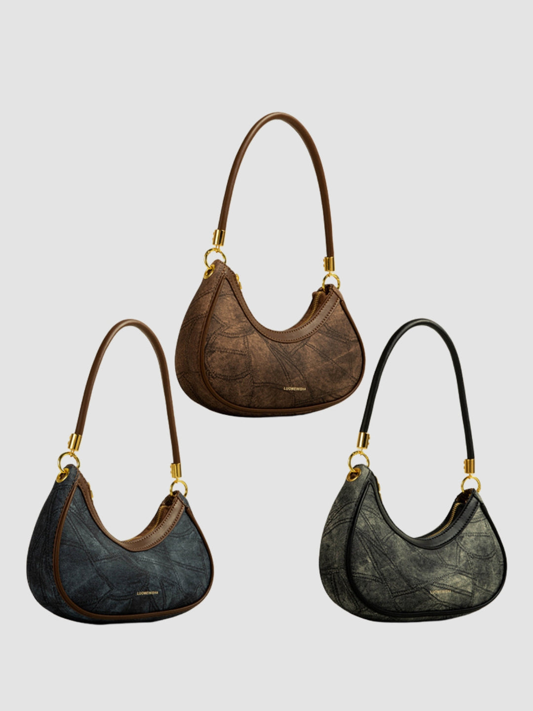 Tiffany | Women's crescent armpit bag