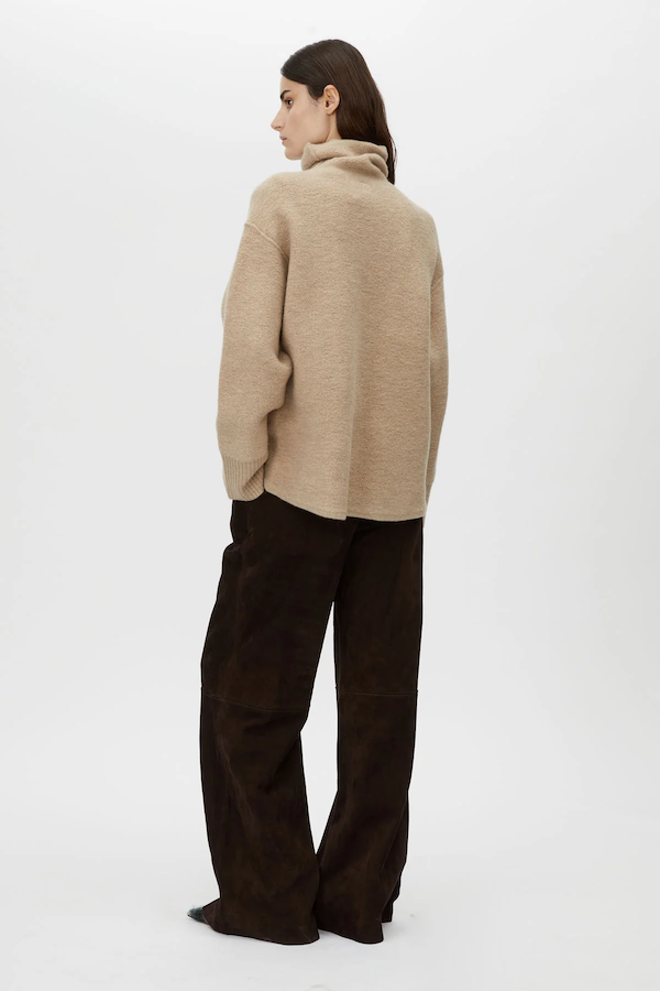 Tabitha | Women’s knit funnel neck sweater