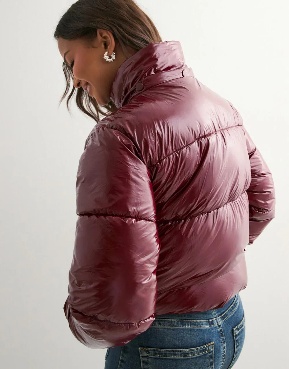 Jazmin | Women’s glossy padded puffer jacket
