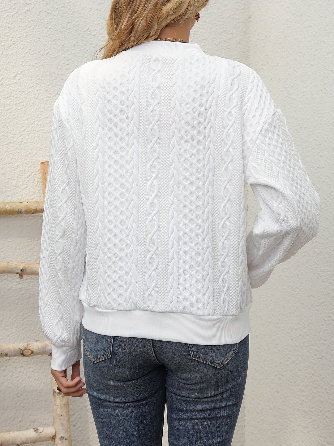 Lyka | Elegant casual baseball collar cardigan