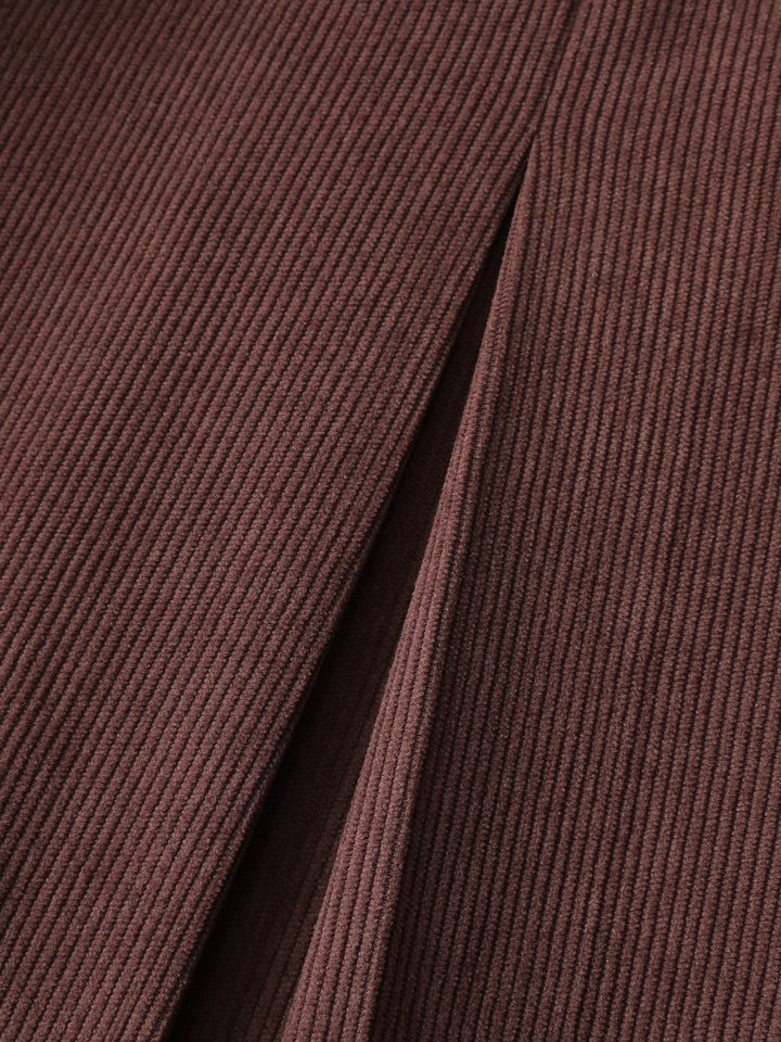 Trinity | Women’s pleated waist-defining midi skirt