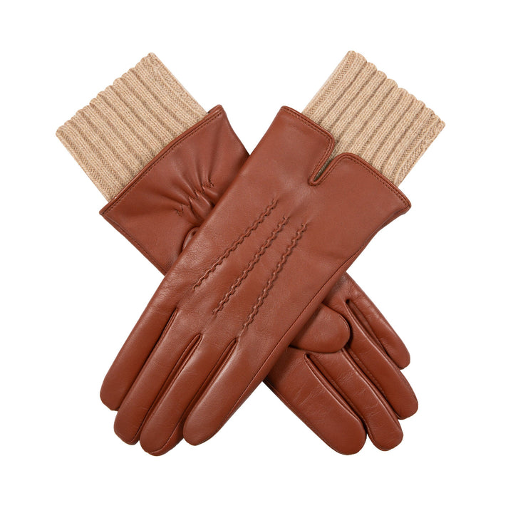 Kaizel  | Women’s winter gloves with knit cuffs and stitched detail