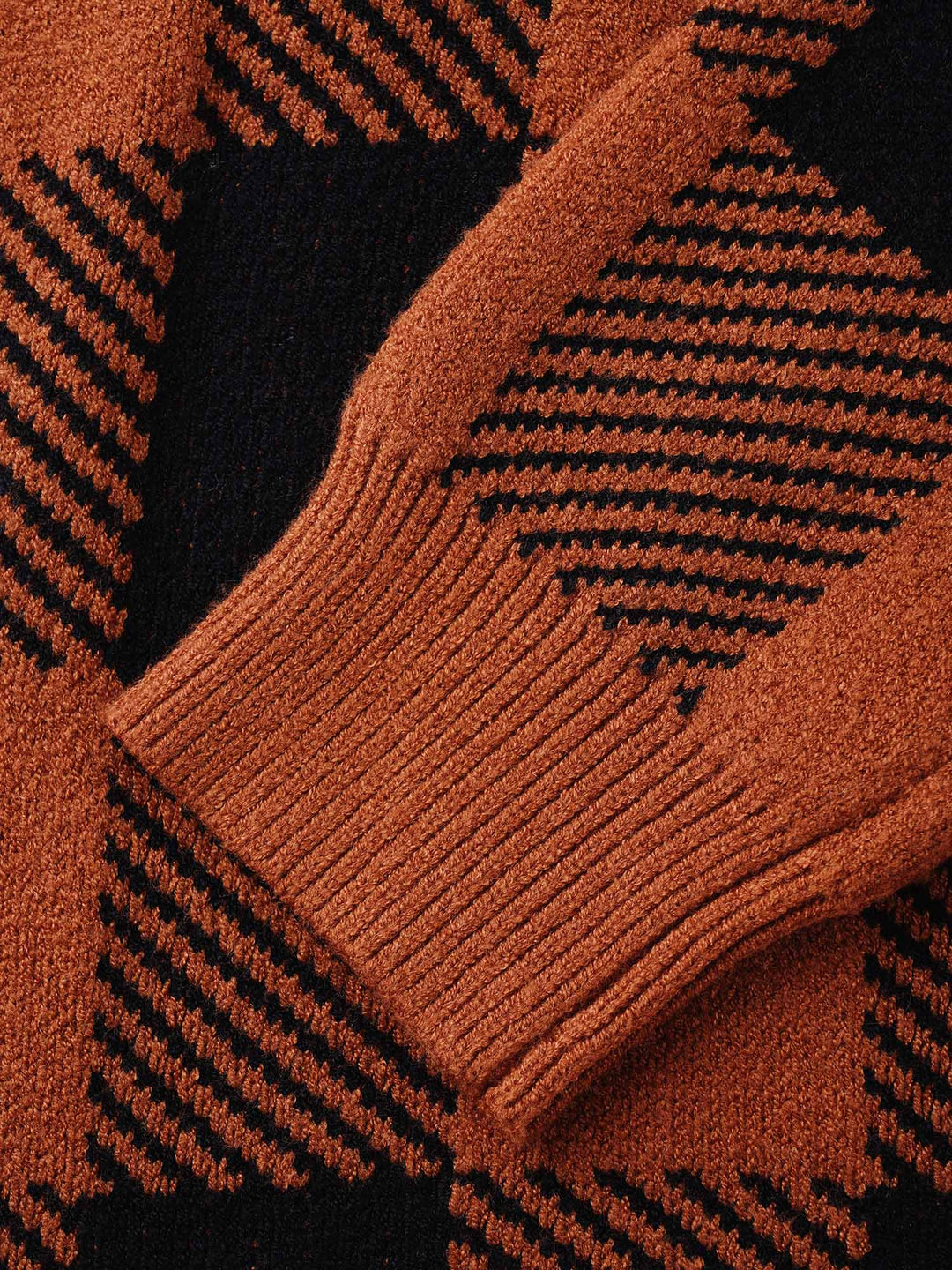 Cynthia | Women’s plaid open-front knit cardigan