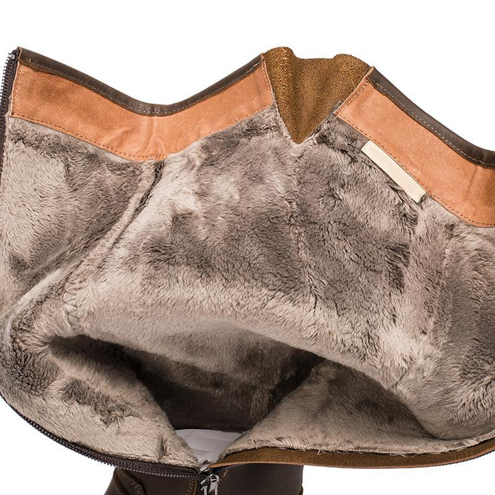 Luna | Women's knee-high western boots with retro edge