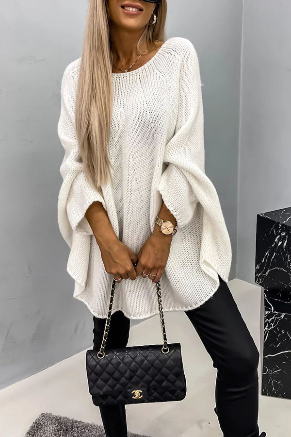Rosie | Women’s oversized knit sweater with relaxed fit