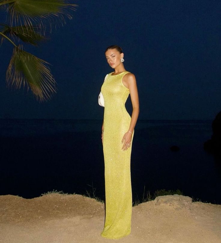 Lou | Women’s sunset sparkle maxi dress